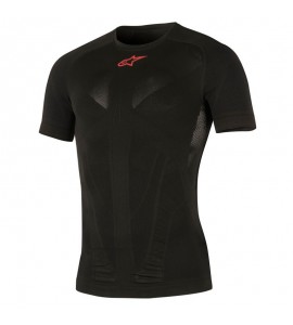 Maglietta Intima Alpinestars TECH TOP Manica Corta Summer Colore Nero 