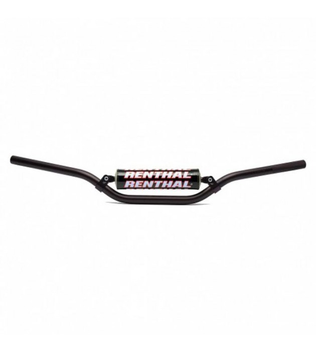 Manubrio Renthal 7/8 Piega 664-04 Enduro Medio da 22 MM Colore Nero