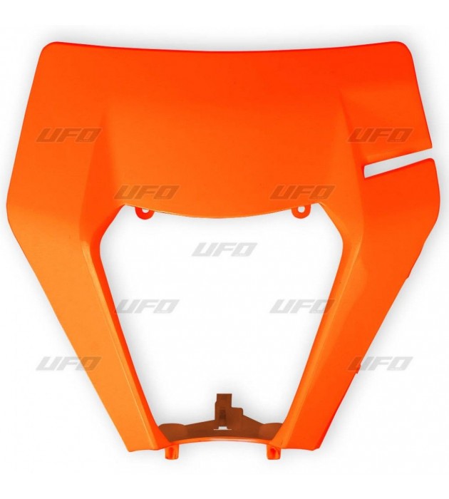 PORTANUMERO UFO STADIUM CON PROTEZIONE FORCELLE ARANCIO