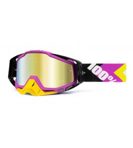 100% Racecraft glasses Black Pink Mirror GD 2014