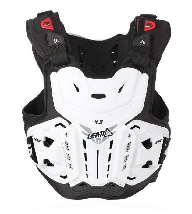 Pettorina Integrale Leatt Fusion Bianca 
