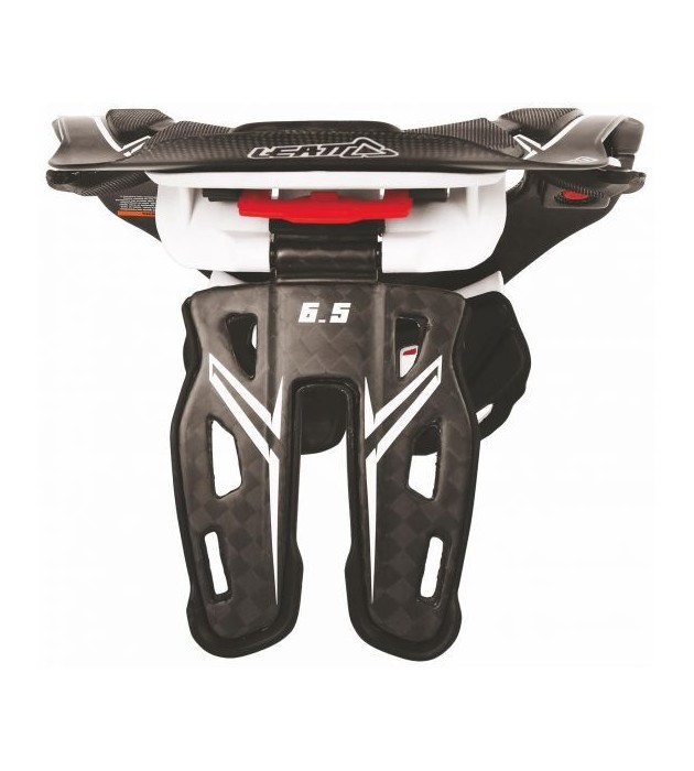 SUPPORTO COLLO LEATT NECK BRACE DBX 6.5 CARBON WHITE 
