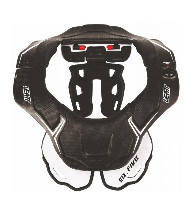 SUPPORTO COLLO LEATT NECK BRACE DBX 6.5 CARBON WHITE 