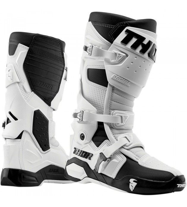 Stivale Moto Cross THOR RADIAL WHITE  BOOT