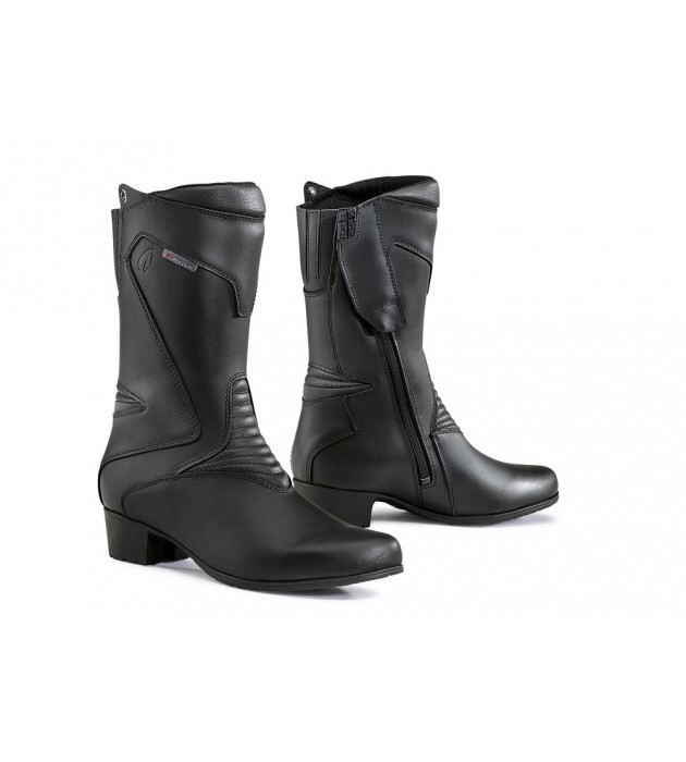 Stivaletto Donna Moto Touring FORMA RUBY Nera 