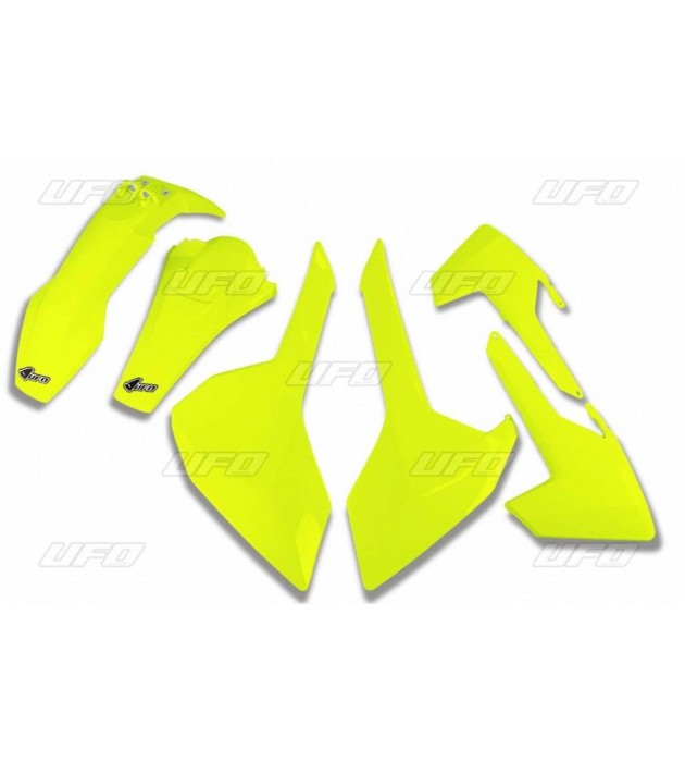 Kit Plastiche Husqvarna 2017-2019 TE-FE COLORE GIALLO FLUO