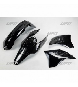 Kit Plastiche KTM 2008-2011 EXC-EXC-F 125-250-300-350-450- Colore Nero 4 PZ