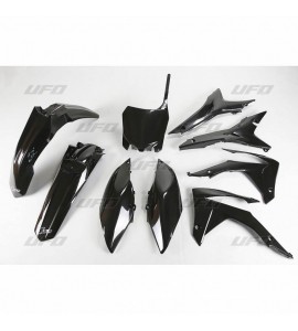 Kit Plastiche Honda CRF 250 2014-2017 Ufo Colore Nero 6 pezzi