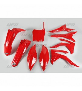 Kit Plastiche Honda CRF 250 2014-2017 Ufo Colore Rosso 6 pezzi