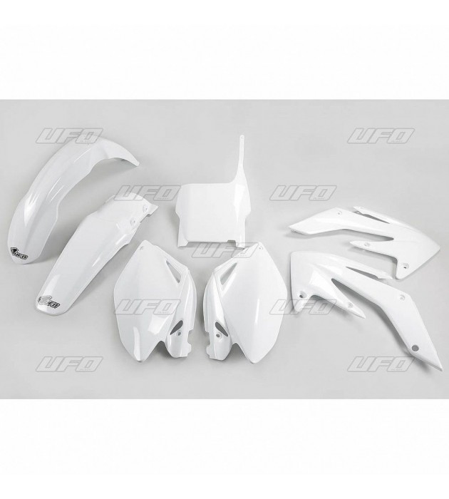 Kit Plastiche Honda CRF 250 2006-2007 Ufo Colore Bianco 5 pezzi