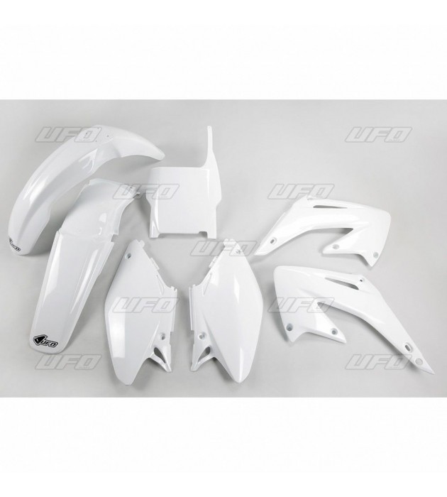 Kit Plastiche Honda CR 125-250 2004 Ufo Colore Bianco 5 pezzi