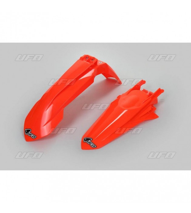 Kit Parafango KTM SX-SXF 2019 Anteriore + Posteriore Colore Arancio Fluo