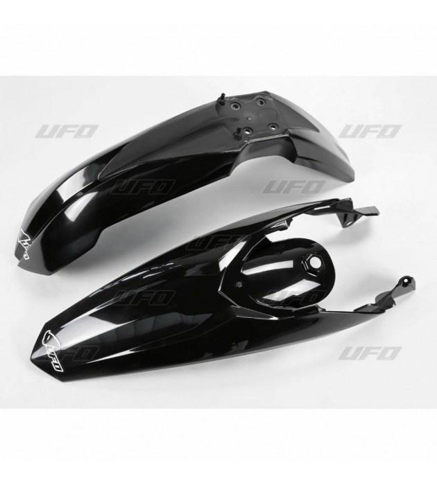 Kit Parafango KTM SX-SXF 2011-2012 Anteriore + Posteriore Colore Nero